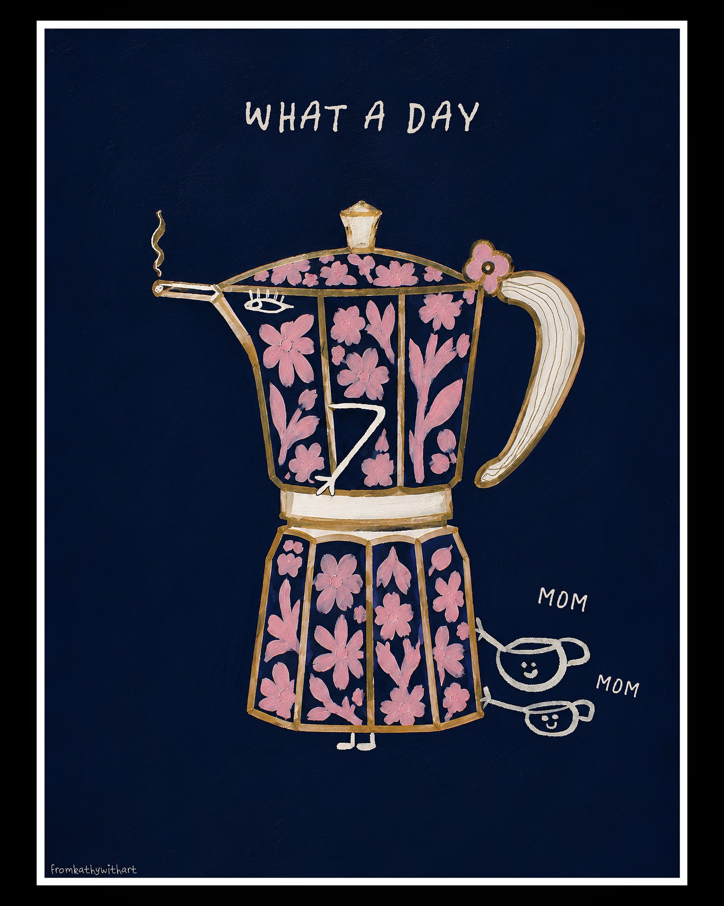 Premium Matte Paper Poster Bialetti