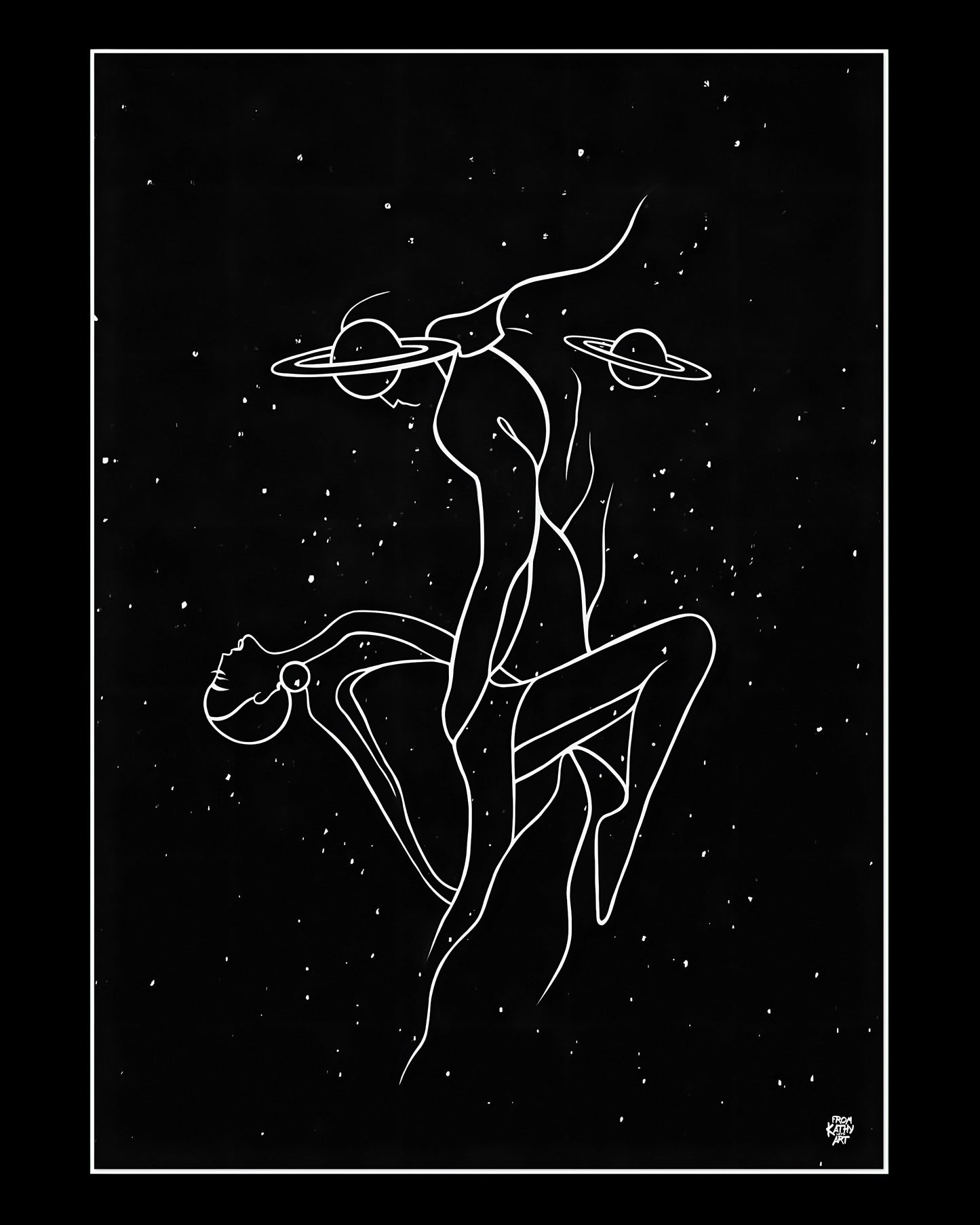 Premium Matte Paper Poster Universe Large