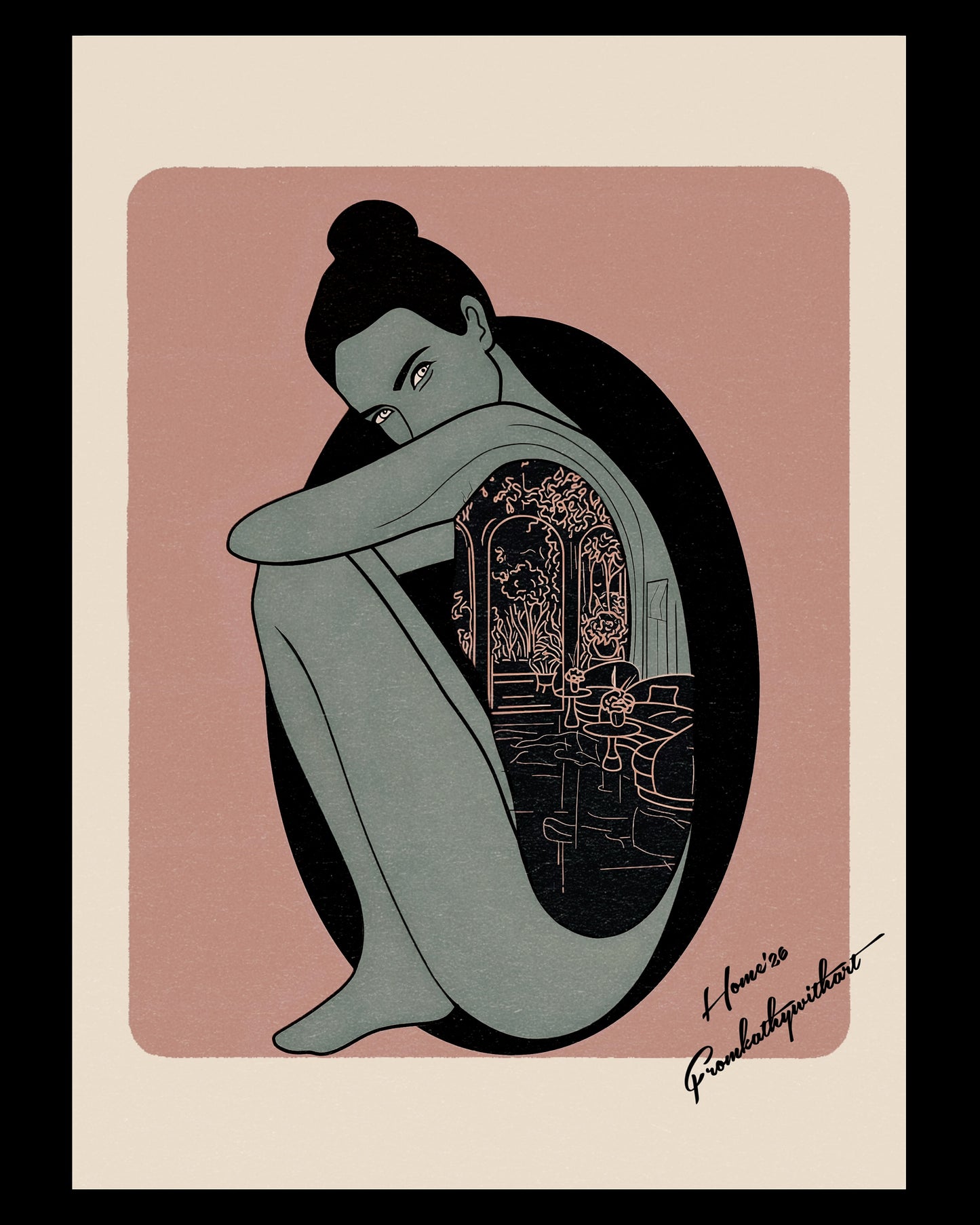 Premium Matte Paper Poster Home