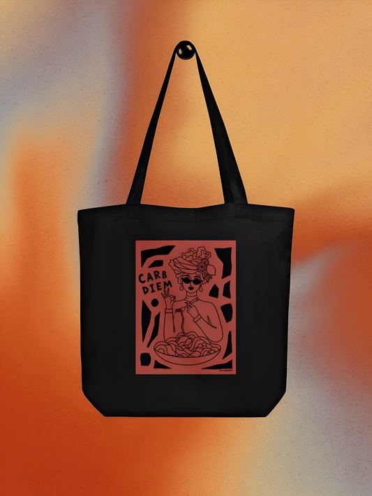 Carb Diem Organic Cotton Tote Bag