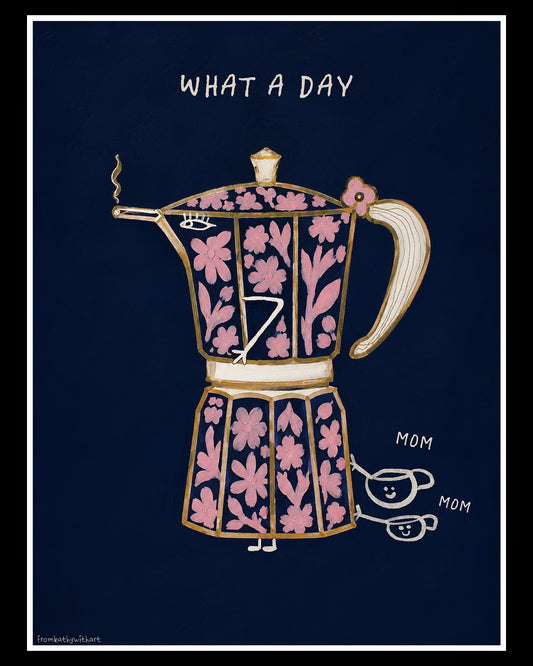 Premium Matte Paper Poster Bialetti