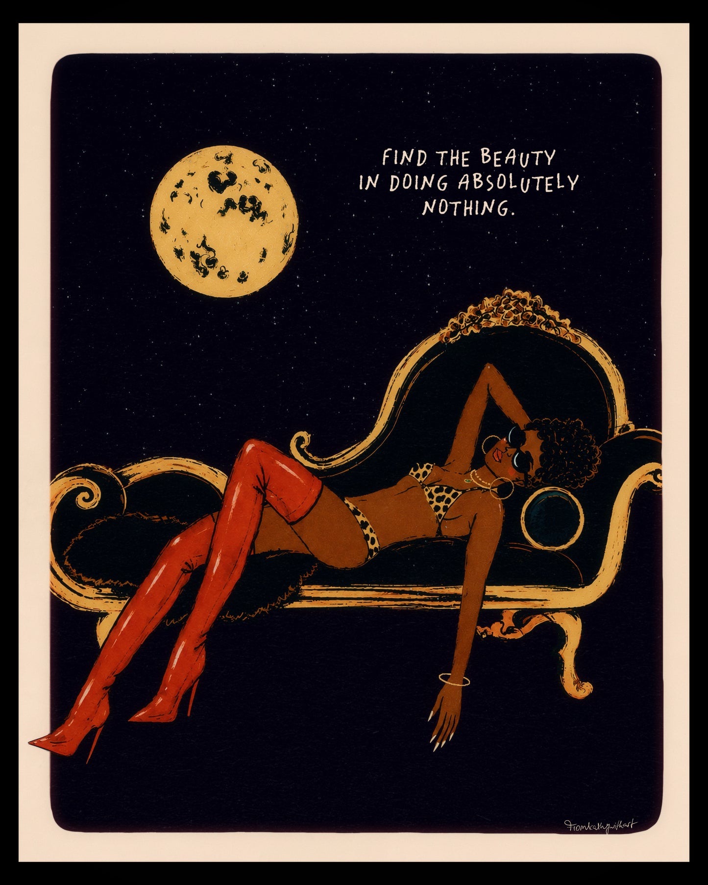 Premium Matte Paper Poster Chill