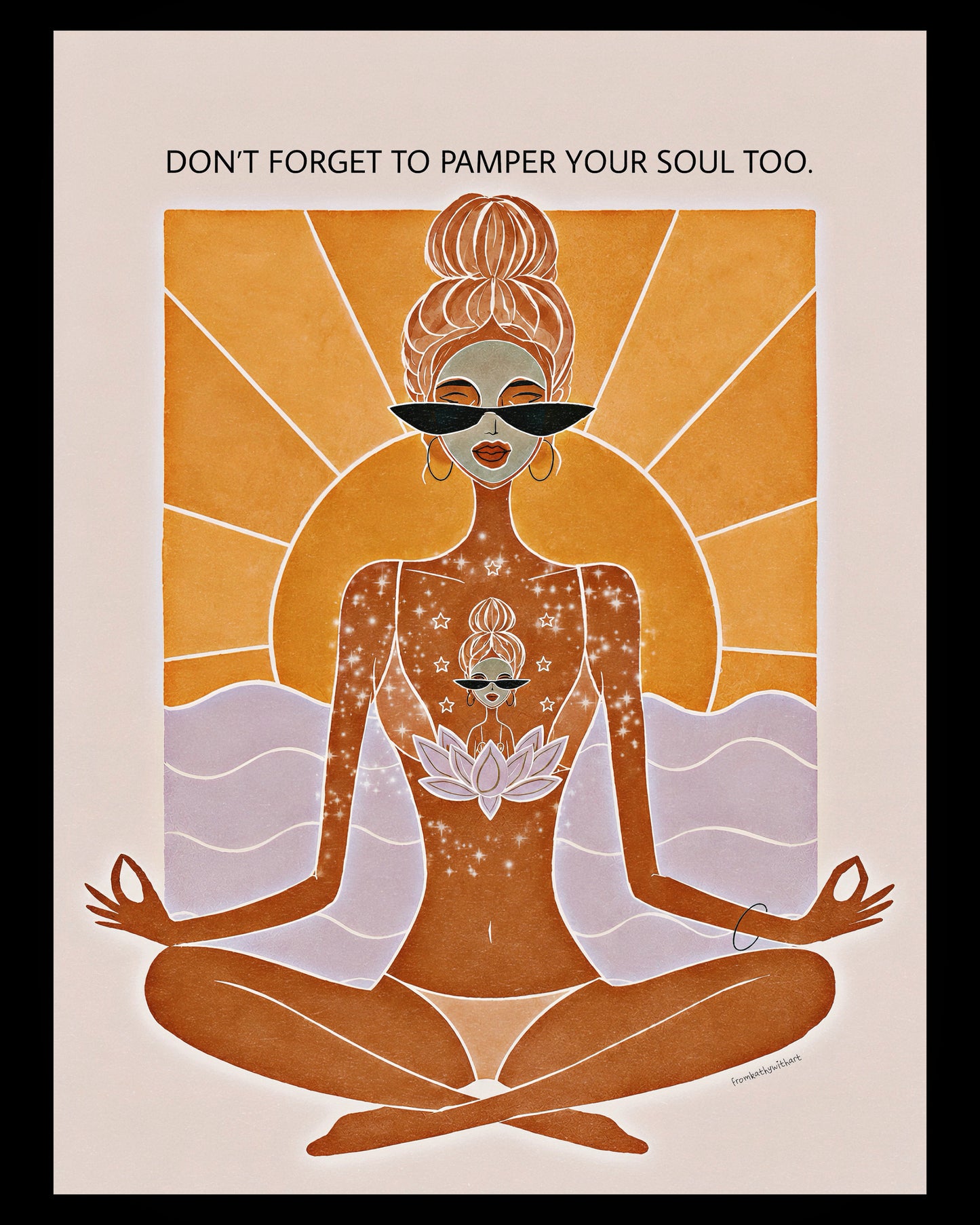 Premium Matte Paper Poster PamperyourSoul
